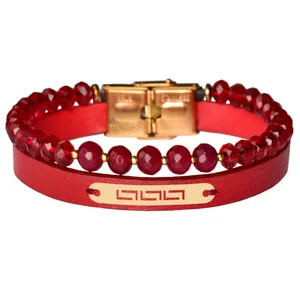 دستبند طلا 18 عیار زنانه الن نار مدل کلاسيک کد N100955