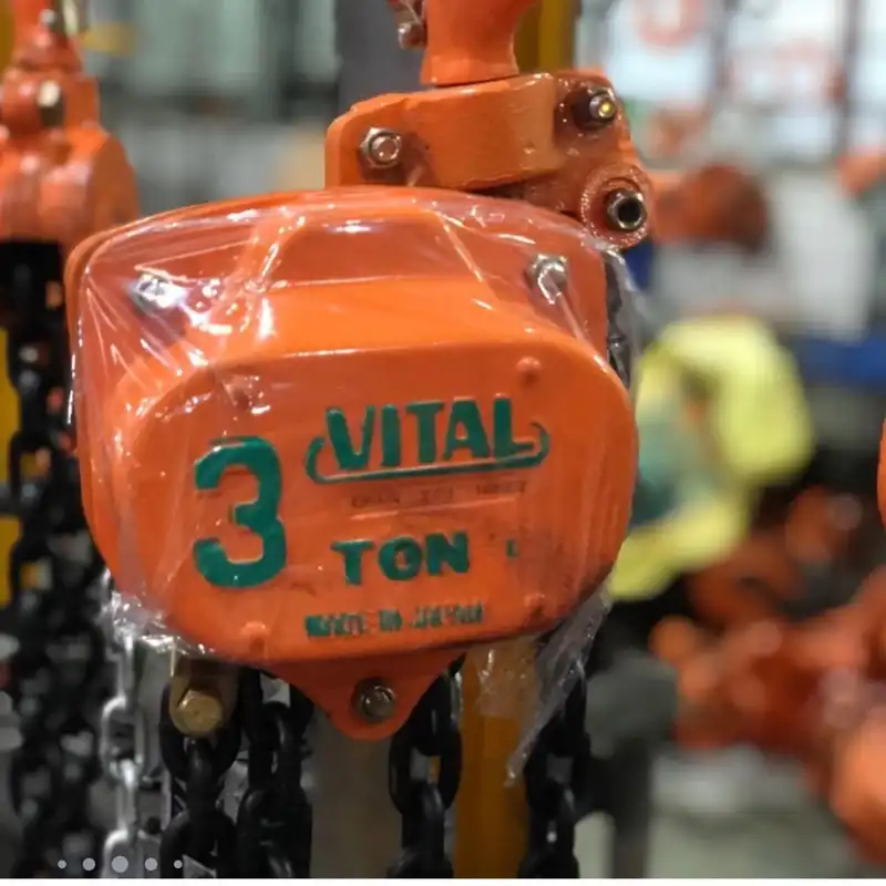 بالابر زنجیری ویتال مدل VL ظرفیت 3 تن