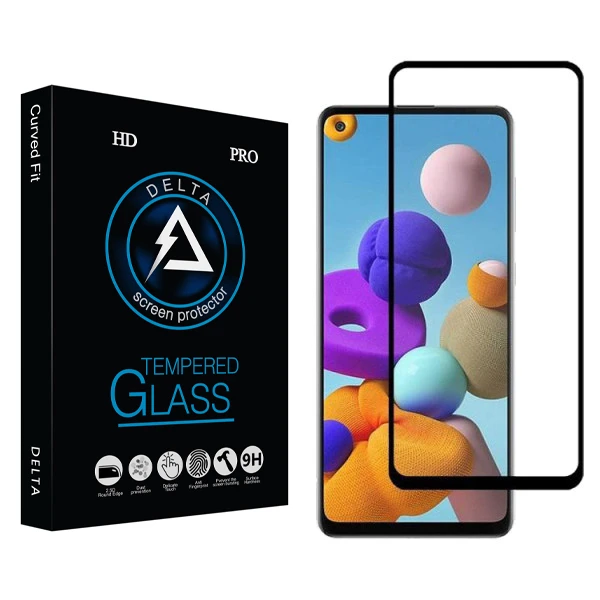 محافظ صفحه نمایش سرامیکی دلتا مدل PRO مناسب برای گوشی موبایل سامسونگ Galaxy A21