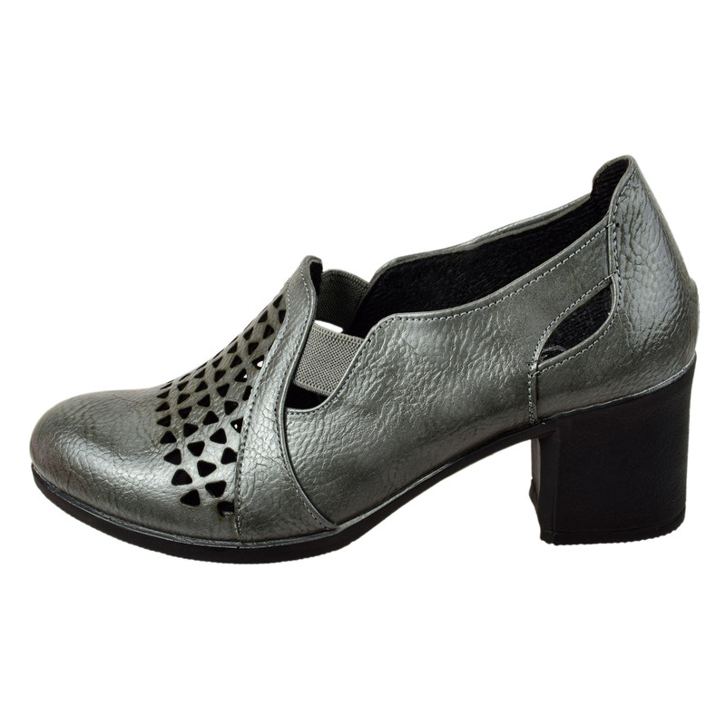 کفش پاشنه دار زنانه مدل ماریا تابستانی کد GRY.4190