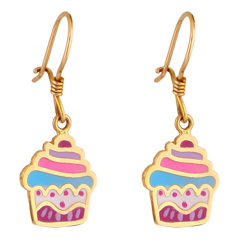 گوشواره طلا 18 عیار دخترانه هور گالری مدل AKE307 گوشواره طلا 18 عیار دخترانه هور گالری مدل AKE307