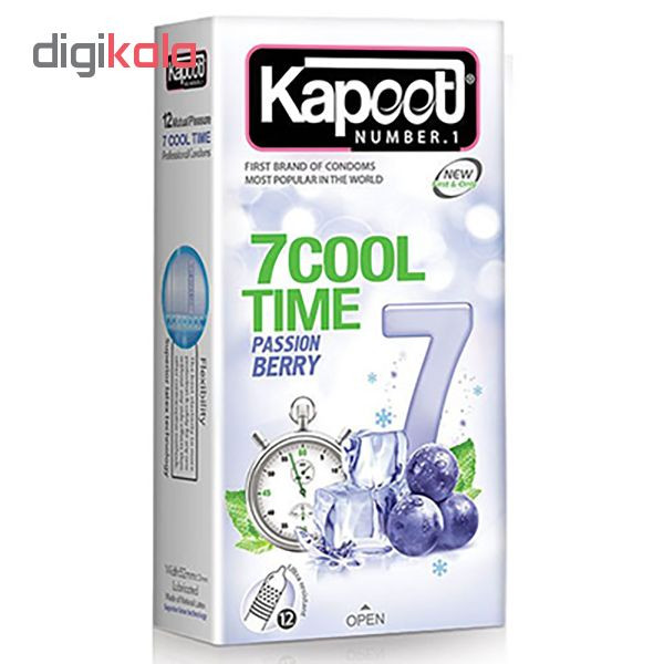 کاندوم کاپوت مدل 7COOL بسته 12 عددی کاندوم کاپوت مدل 7COOL بسته 12 عددی