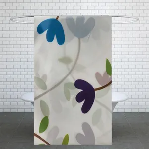 پرده حمام کد PH219 سایز 170x200 سانتی متر