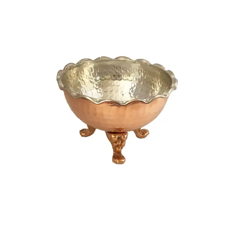 آجیل خوری مسی کد ZN046 مجموعه 7 عددی