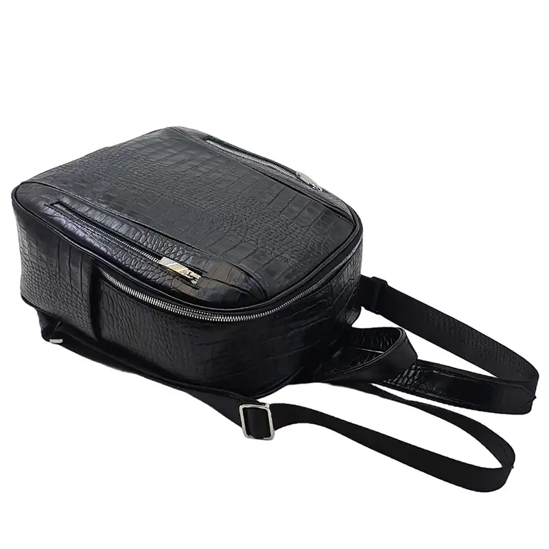 کوله پشتی زنانه مدل چرم طبیعی گاوی کد S-48203