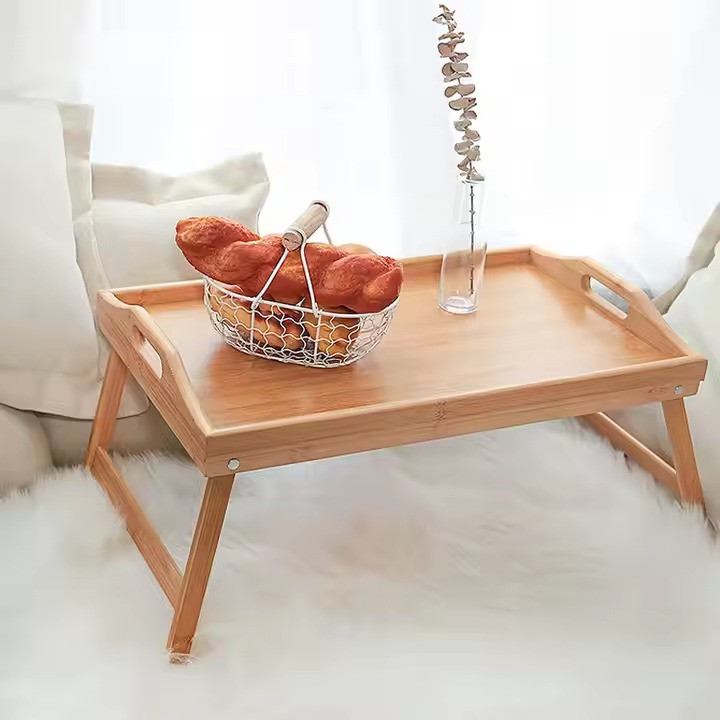 سینی مدل بامبو پایه دار