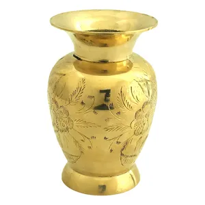 گلدان برنزی مدل رومیزی هندی کد 551