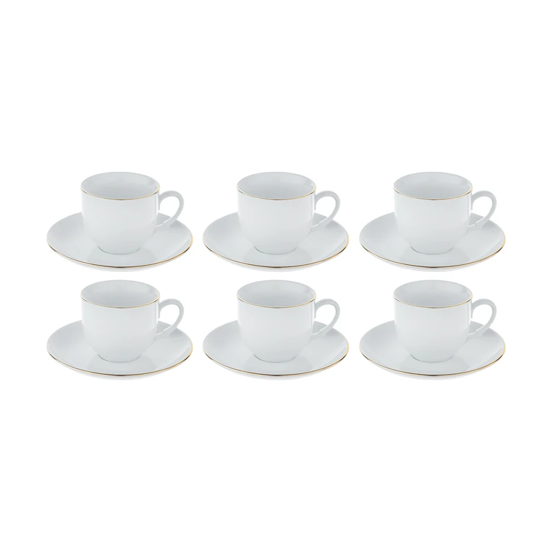 سرویس چای خوری 12 پارچه شرکت صنایع چینی تقدیس سری پارما کد 130-2