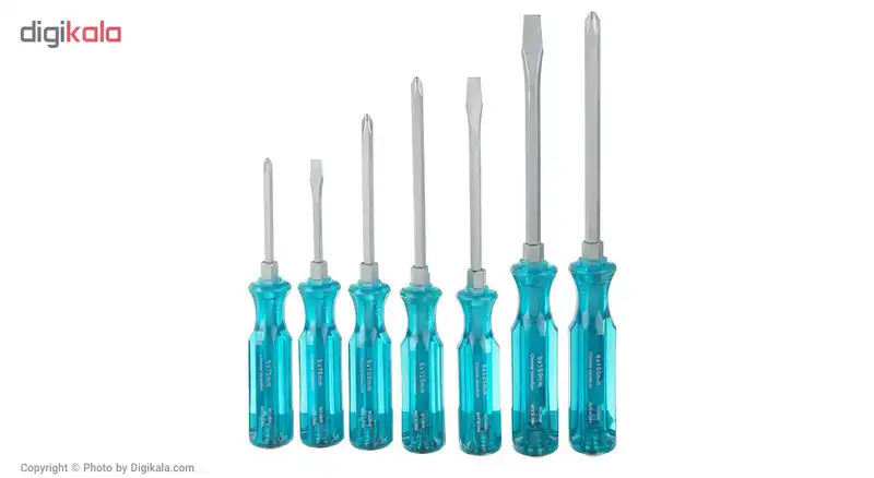 مجموعه 7 عددی پیچ گوشتی مدل 28777