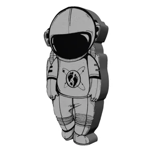 استیکر طرح آدم فضائی مدل Spaceman2