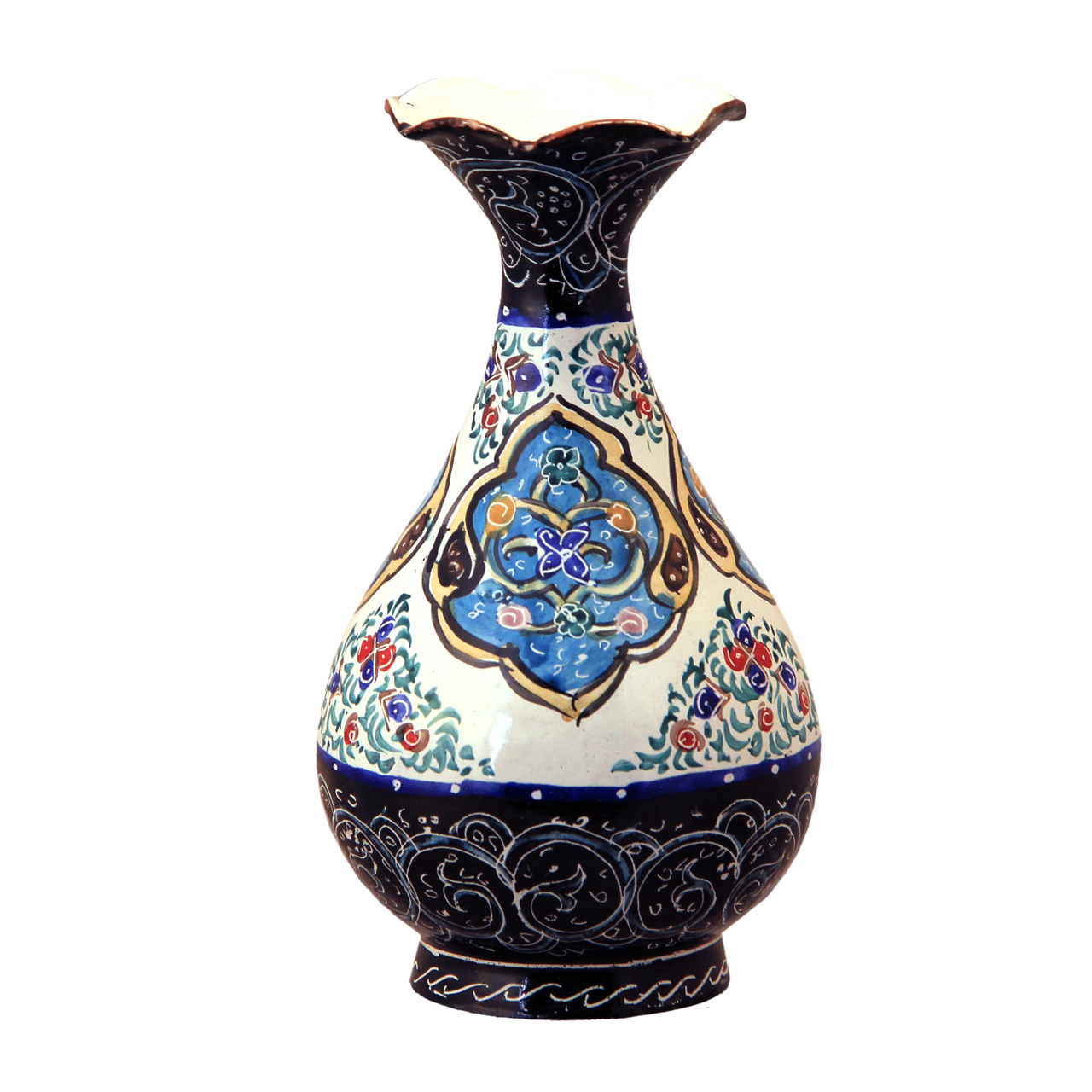 گلدان میناکاری کد 7-10150