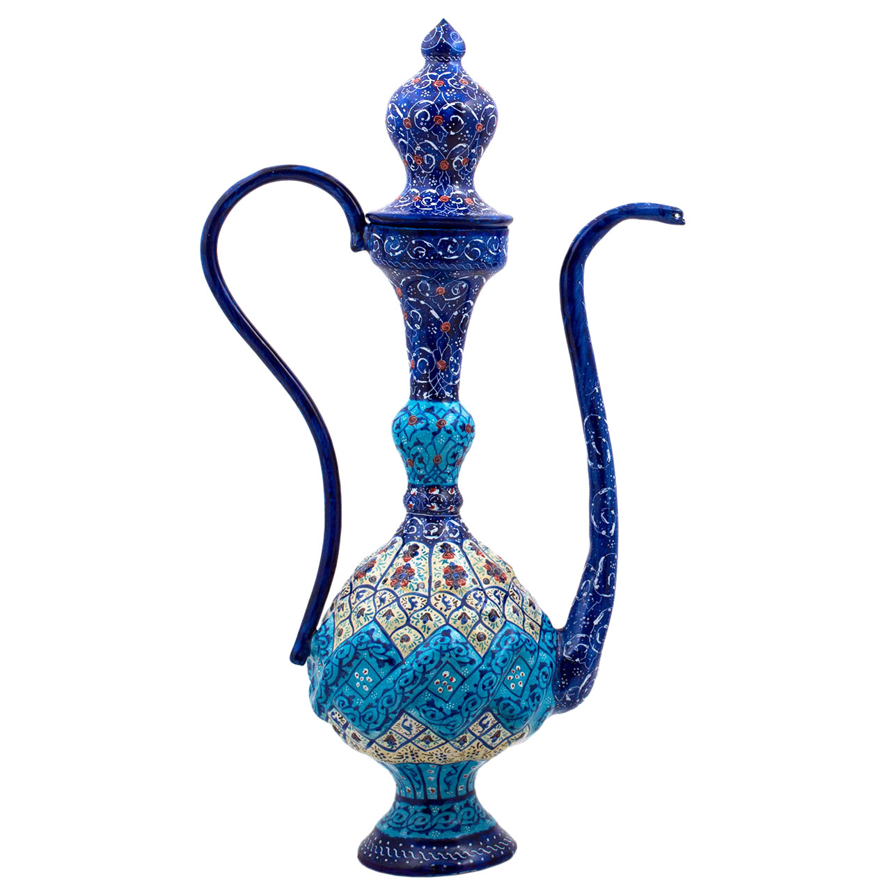 گلاب پاش میناکاری رستا طرح 204-12-102 ارتفاع 37 سانتی متر