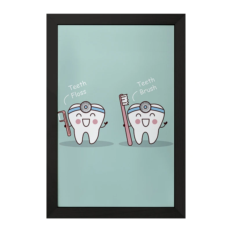 تابلو خندالو مدل دندان و دندان پزشکی کودکانه کد 36771