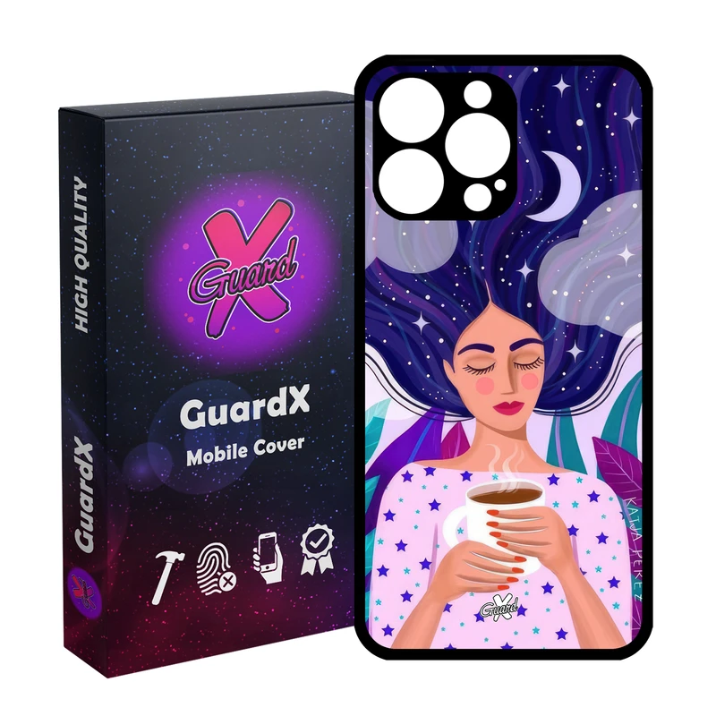 کاور گارد ایکس طرح Girl مدل Glass10658 مناسب برای گوشی موبایل اپل iPhone 14 Pro Max