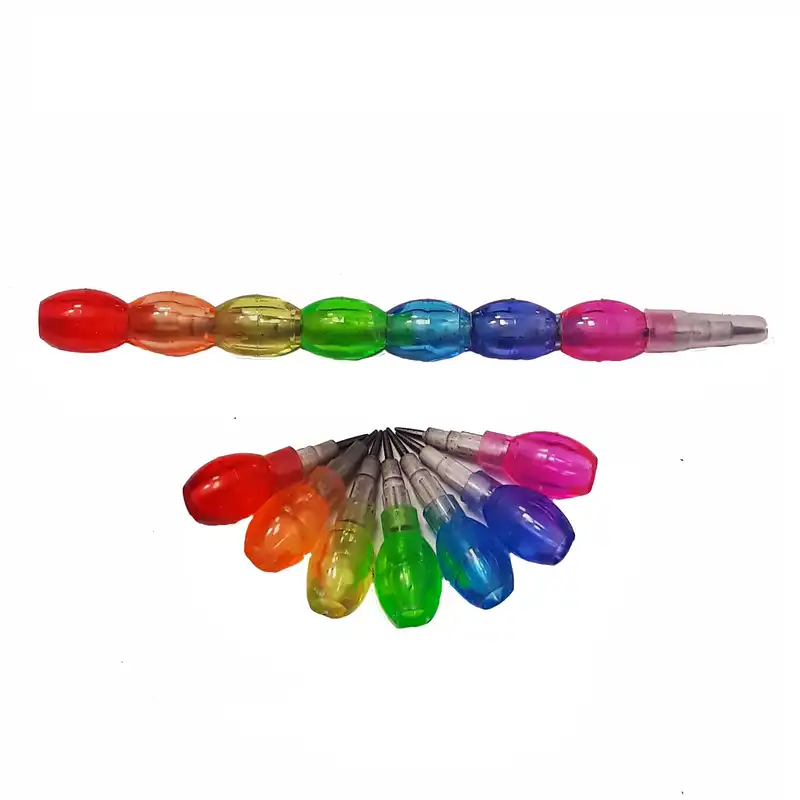 مداد فشنگی مدل استیکر بسته 4 عددی