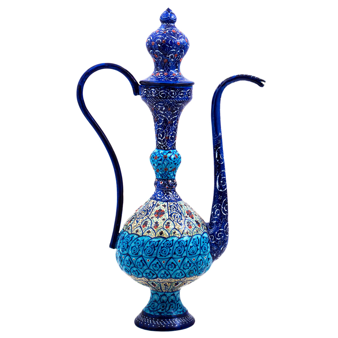 گلاب پاش میناکاری رستا طرح 205-12-102 ارتفاع 37 سانتی متر