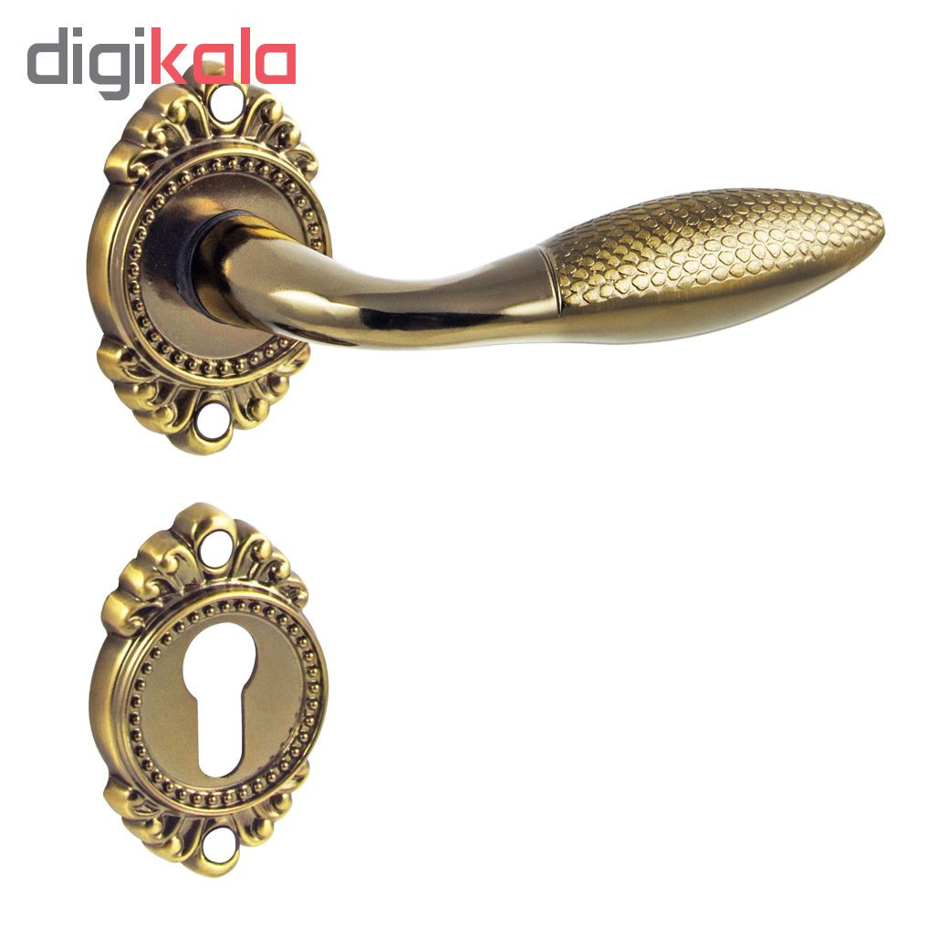 دستگیره در ترووان مدل رزت 1801 دستگیره در ترووان مدل رزت 1801