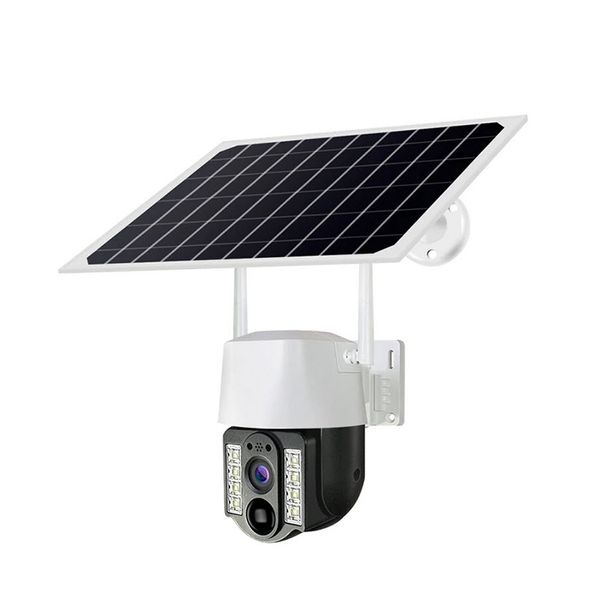 دوربین مداربسته تحت شبکه مدل سیم کارتی پنل خورشیدی Solar-4G
