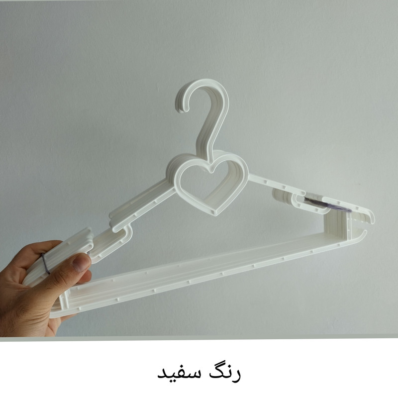 چوب لباسی مدل G12 بسته 12 عددی