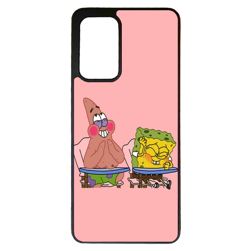 کاور طرح باب اسفنجی و پاتریک کد 1146 مناسب برای گوشی موبایل سامسونگ galaxy a72