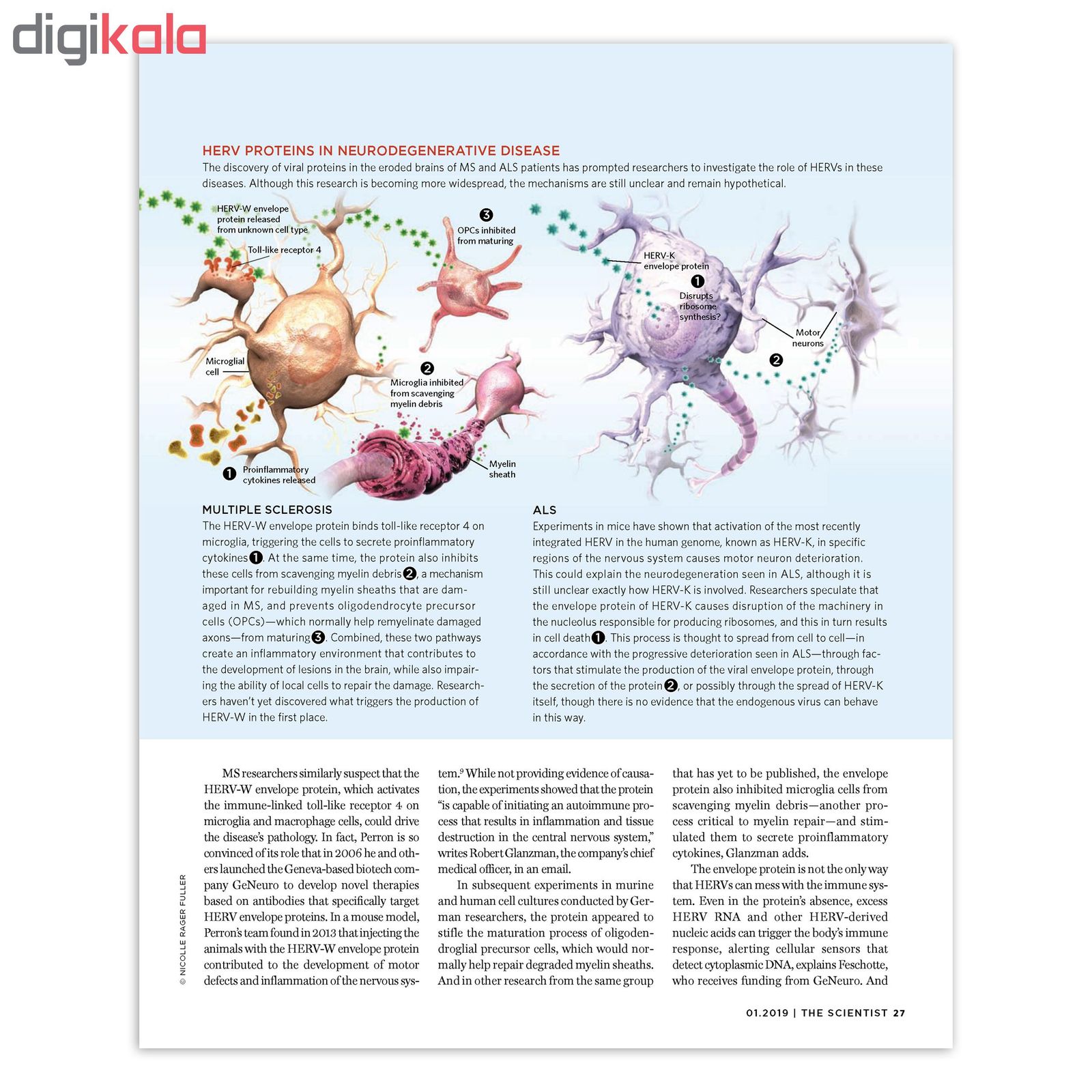 مجله The Scientistژانویه 2019