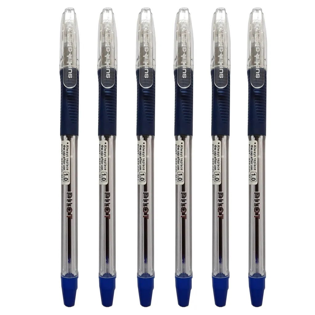 خودکار پایلوت مدل Super Grip Light کد GPL-M1 بسته 6 عددی