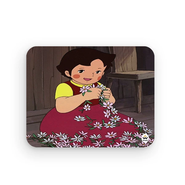 ماوس پد شادیت مدل کارتون هایدی کد 01 سایز 24*19 سانتی متر