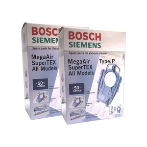 کیسه جارو برقی مدل MEGA AIR مناسب برای جاروبرقی بوش و زیمنس بسته 10 عددی