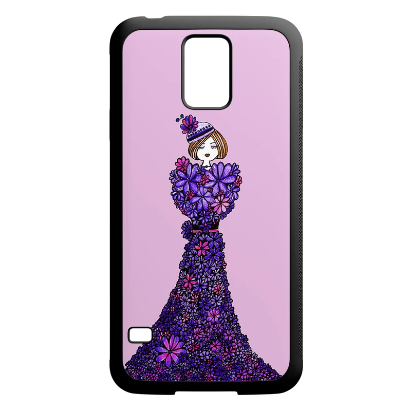 کاور طرح دخترانه کد 819 مناسب برای گوشی موبایل سامسونگ galaxy s5