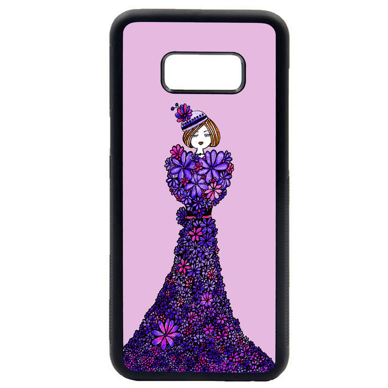 کاور طرح دخترانه کد 823 مناسب برای گوشی موبایل سامسونگ galaxy s8 plus
