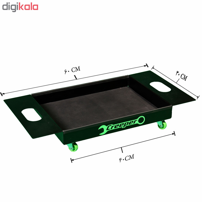 سینی ابزار چراغدار کریپر مدل TreyGreenWL