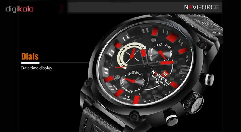 ساعت مچی عقربه ای مردانه نیوی فورس مدل NF9068M/GH