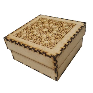 جعبه هدیه طرح کاشی