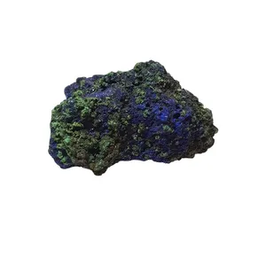 سنگ آزوریت در بستر مالاکیت کد 658