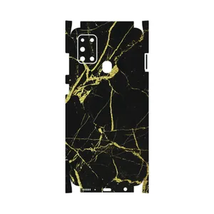 MAHOOT  Graphite-Gold-Marble-FullSkin Cover Sticker for Samsung Galaxy A21s