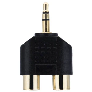 تبدیل 1 به 2 RCA جک 3.5 میلی متری مدل HQP کد MA81