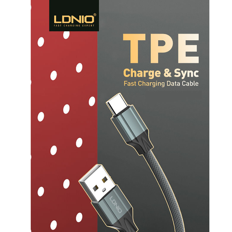 کابل تبدیل USB به microUSB الدینیو مدل LS441  طول 1 متر