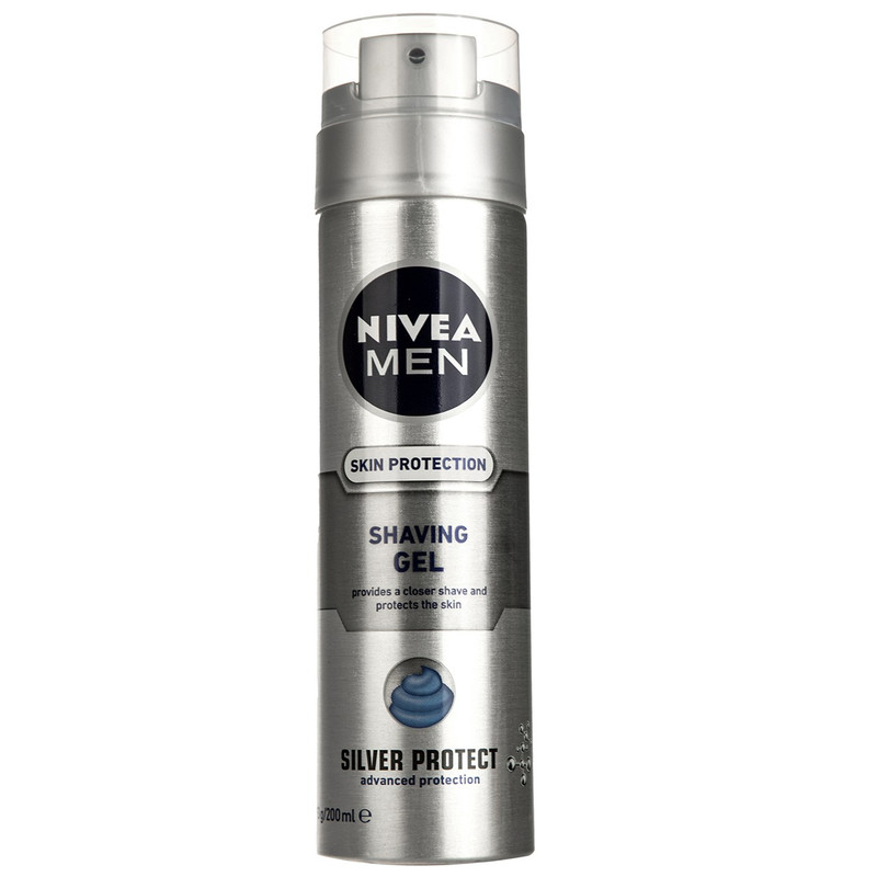 ژل اصلاح مردانه نیوآ مدل Silver Protect حجم 200 میلی لیتر