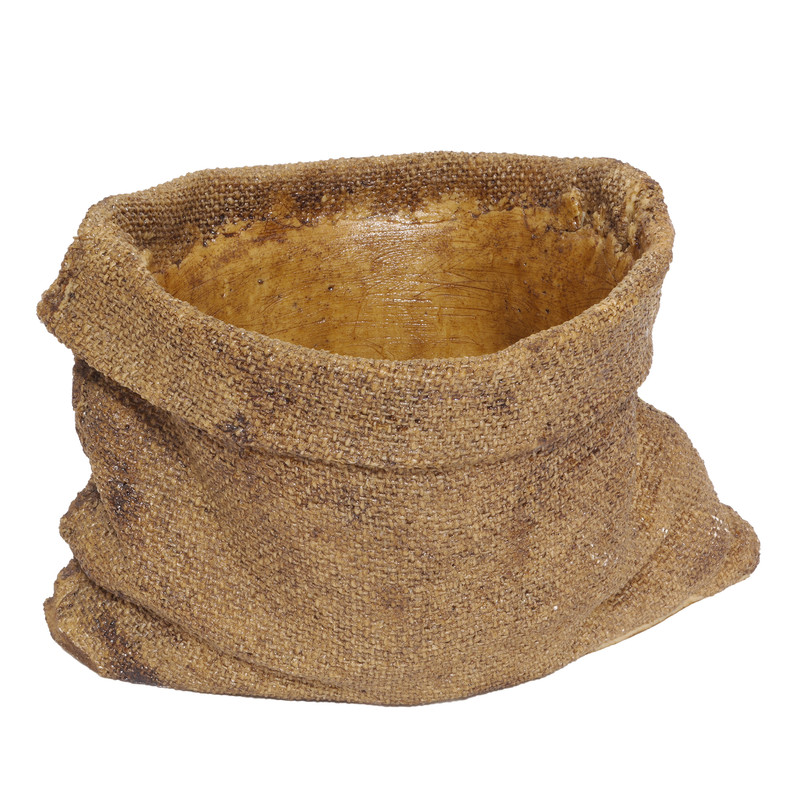 گلدان طرح کیسه گونی کد JP6