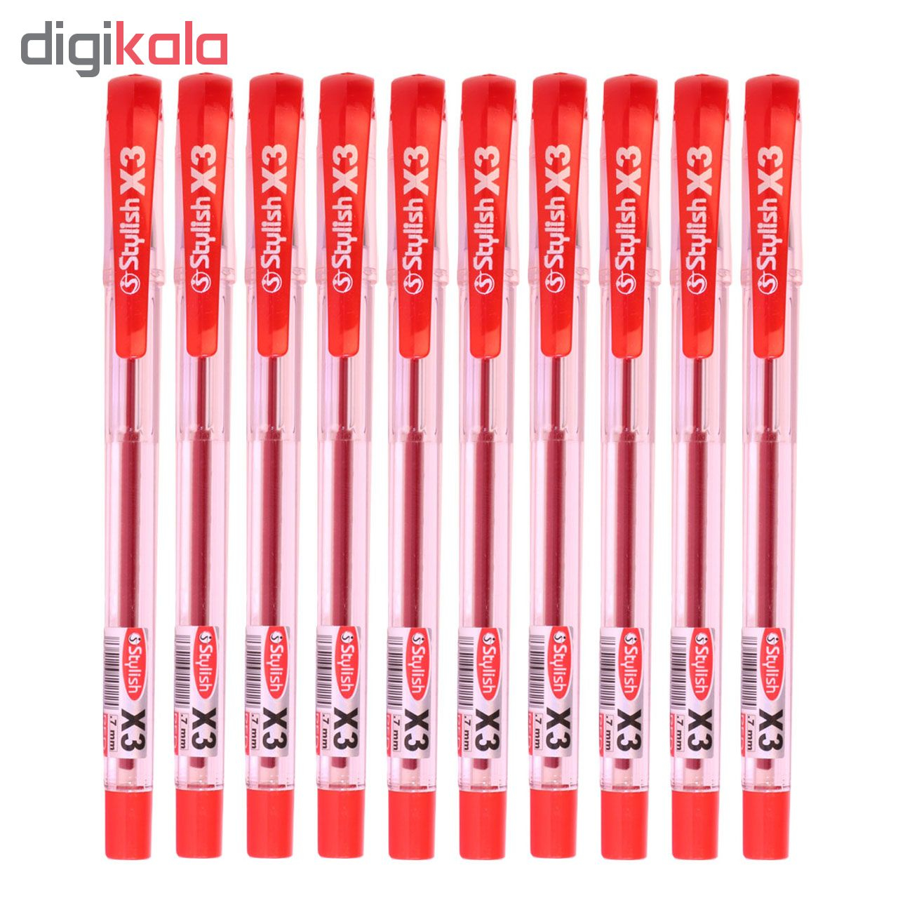 خودکار استایلیش مدل X3 کد 2 بسته 10 عددی