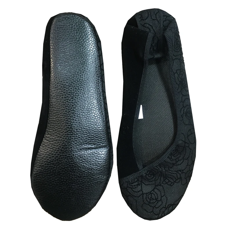 پاپوش زنانه مدل روفرشی کف چرمی کد RO12-03