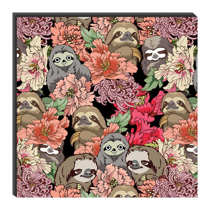 تابلو شاسی میم تیم طرح تنبل در گلستان مدل T2165