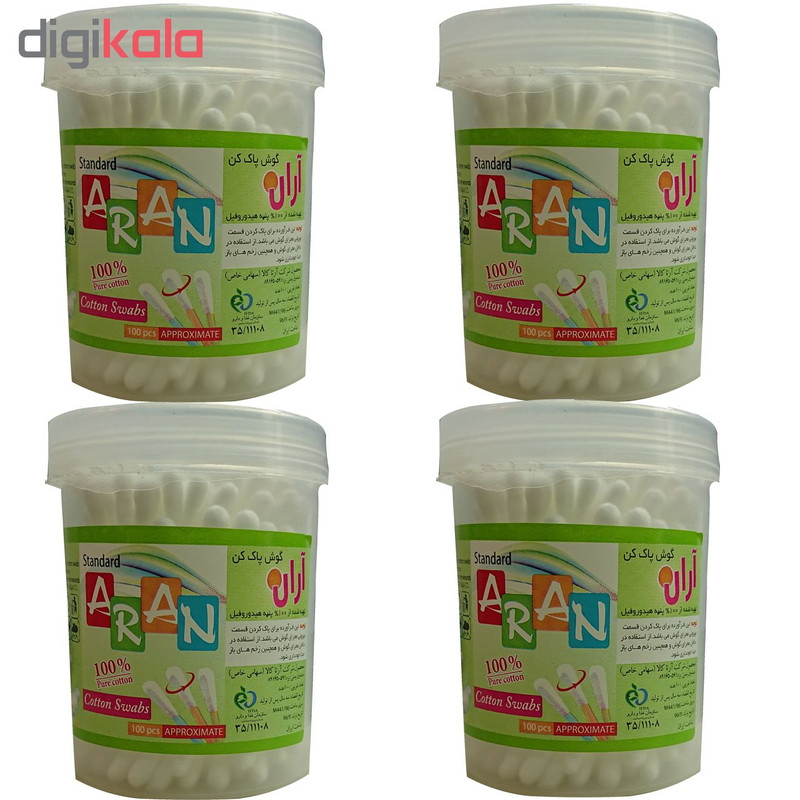 گوش پاک کن آران مدل APPROXIMATE بسته 4 عددی