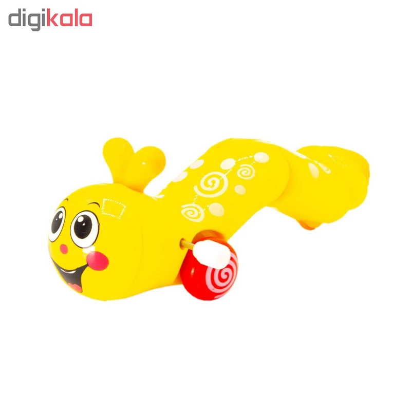 عکس شماره 2 : اسباب بازی کرم کوکی یالی مدل twisty caterpillar کد 2603
