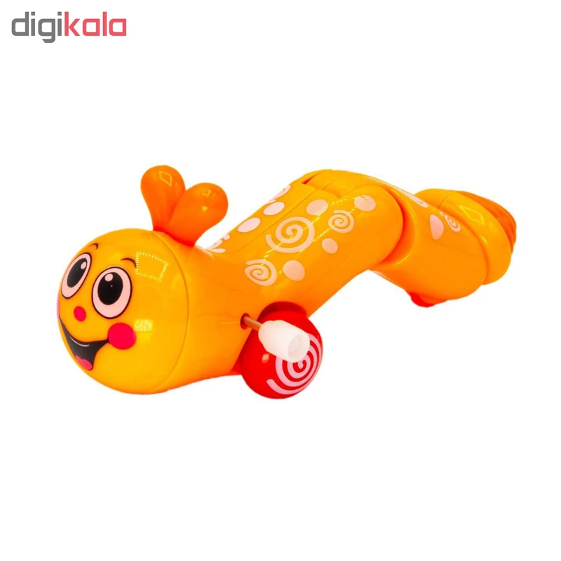 عکس شماره 4 : اسباب بازی کرم کوکی یالی مدل twisty caterpillar کد 2603