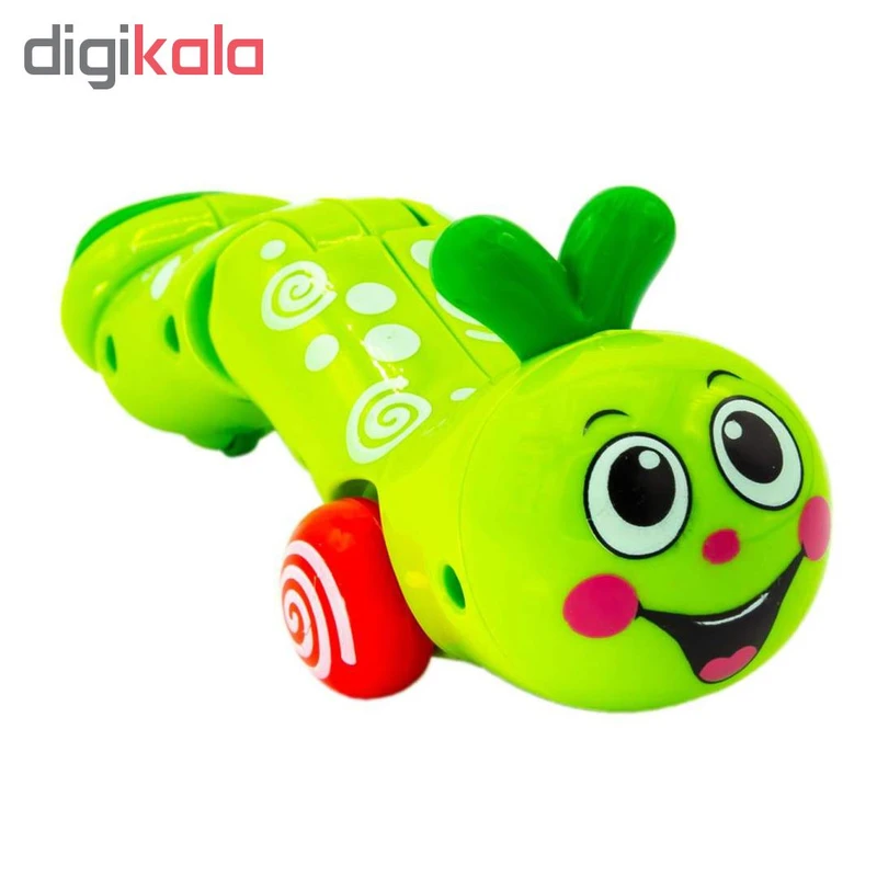 عکس شماره 11 : اسباب بازی کرم کوکی یالی مدل twisty caterpillar کد 2603