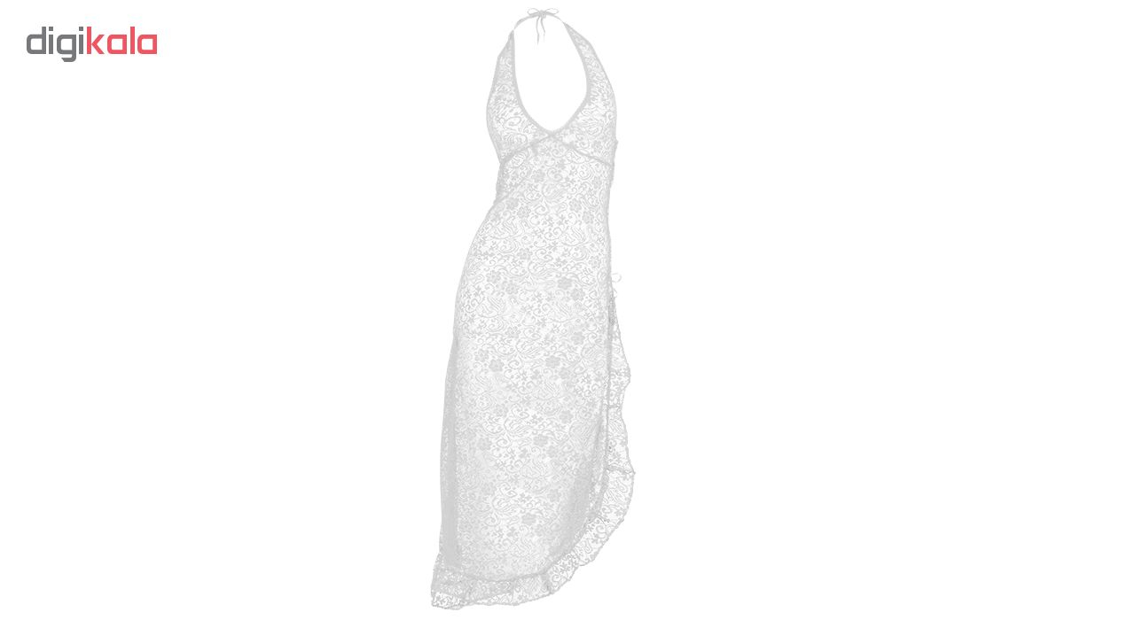 لباس خواب مگا سکرت mega.secret زنانه مدل 03 -Queen-Ghost white