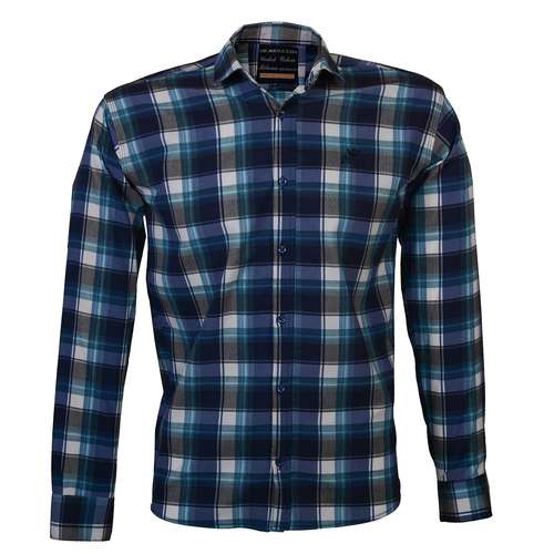 پیراهن آستین بلند مردانه مدل چهار خانه M20