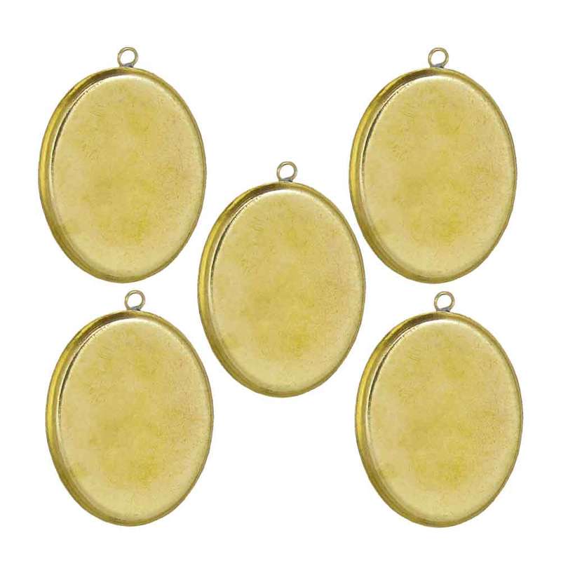 قالب رزین مدل  اپوکسی کفه دار بیضی کد Fr276 بسته 5 عددی