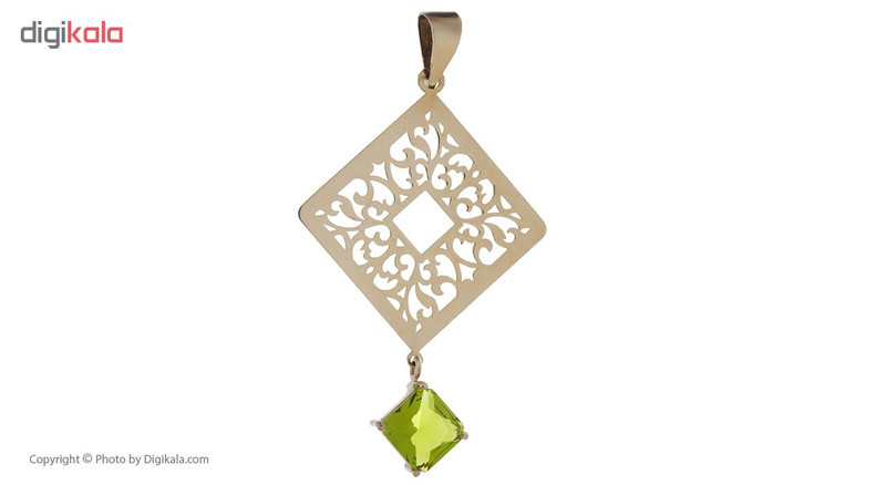 نیم ست طلا 18 عیار زرلوکس کد On-16